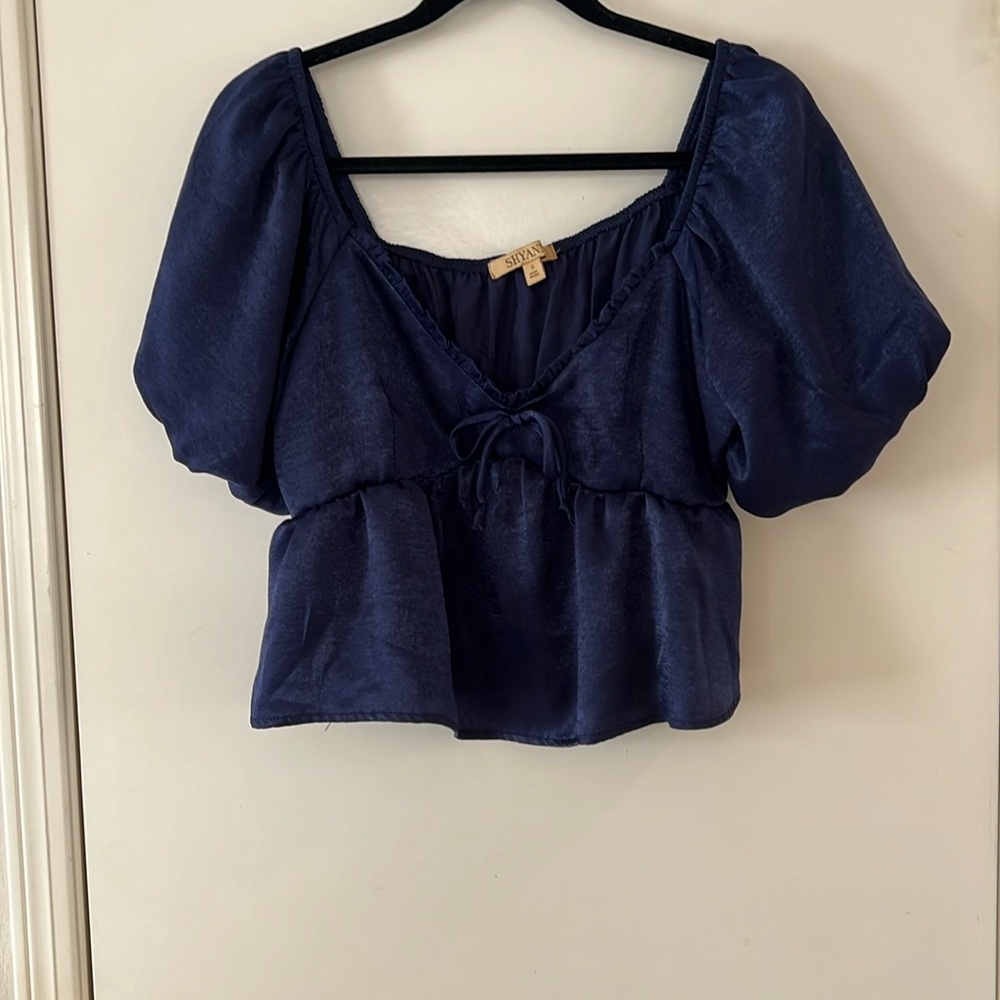 Shyanne Women’s Cropped Babydoll Top